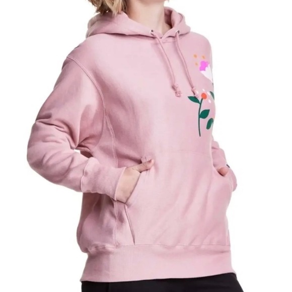 Champion X Steffi Lynn Onward & Upward Reverse Weave Hoodie Sweatshirt - Picture 2 of 15